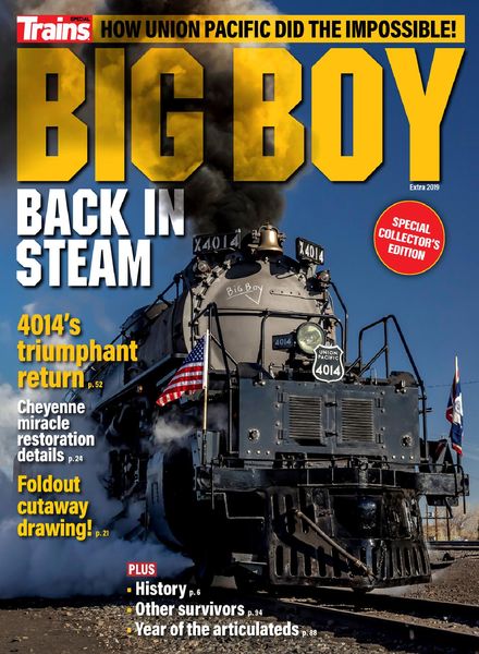 Big Boy Back in Steam – June 2019