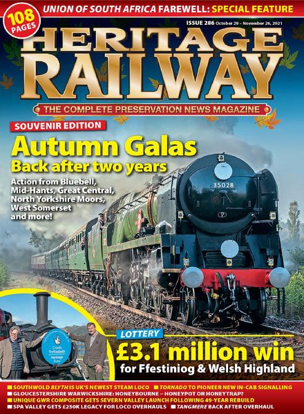Heritage Railway – October 29, 2021
