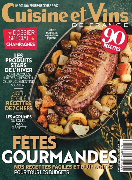 Cuisine et Vins de France – novembre 2021