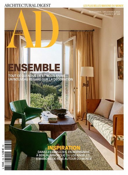 AD Architectural Digest France – novembre-decembre 2021
