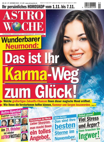 Astrowoche – 27 Oktober 2021