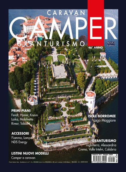 Caravan e Camper Granturismo N 521 – Giugno 2020