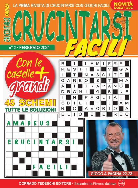 Crucintarsi Facili – gennaio 2021