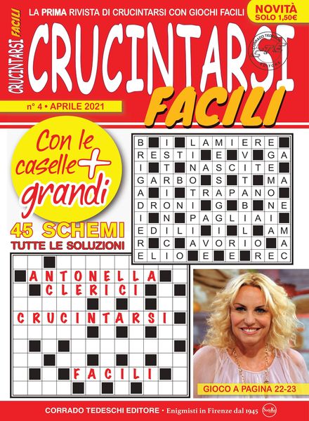 Crucintarsi Facili – marzo 2021