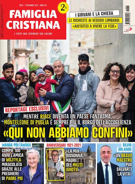 Famiglia Cristiana – 7 Novembre 2021