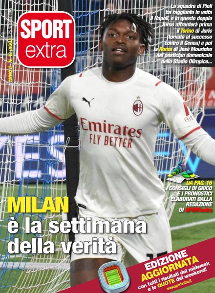 SPORTextra N48 (aggiornamento) – 29 Ottobre 2021
