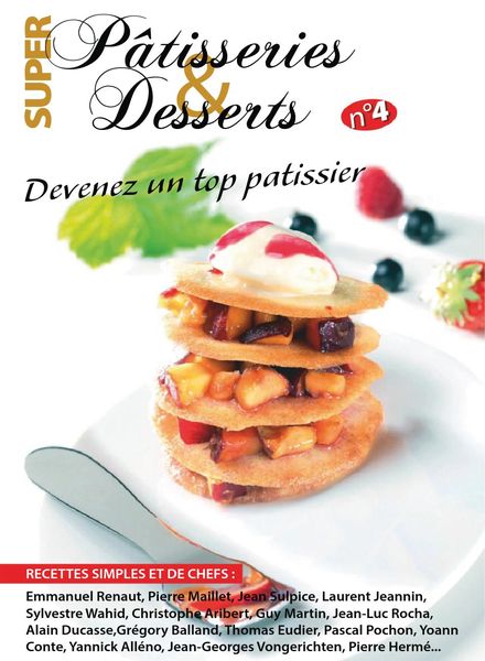 Super patisserie & dessert – octobre 2018