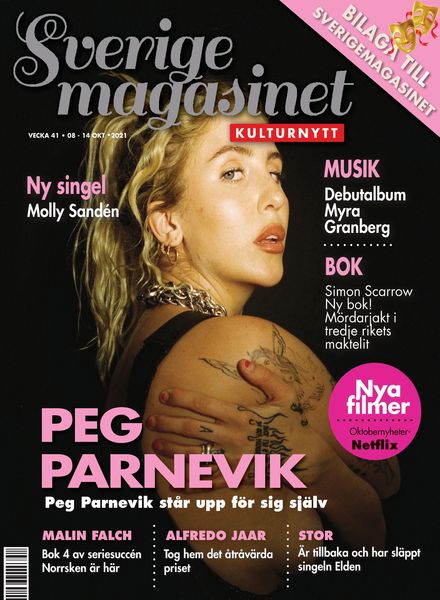 Sverigemagasinet Kulturnytt – 08 oktober 2021