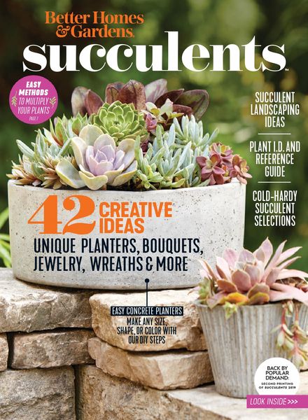 Better Homes & Gardens – Succulents – April 2020