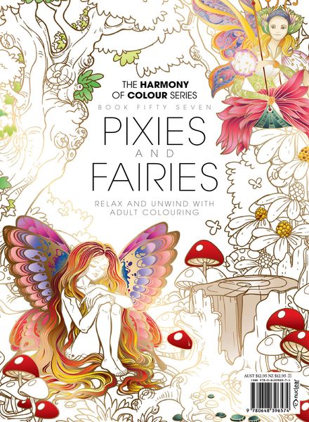 Colouring Book – Pixies and Fairies – July 2019