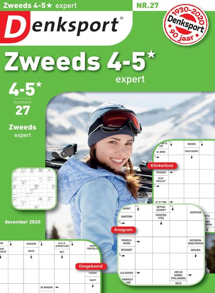 Denksport Zweeds 4-5 – 17 december 2020