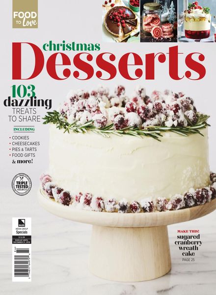 Food to Love – Christmas Desserts – January 2020