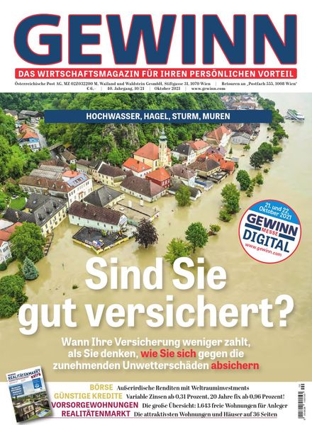 Gewinn – Oktober 2021