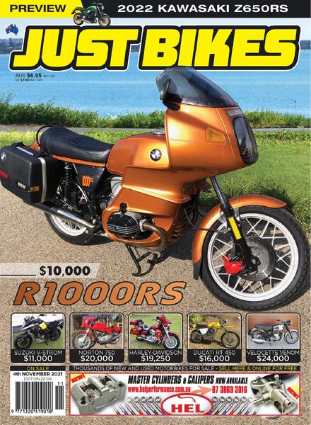 Just Bikes – 04 November 2021