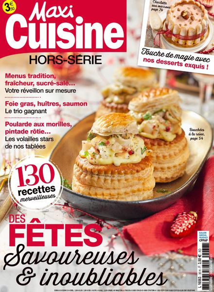 Maxi Cuisine – Hors-Serie – Novembre-Decembre 2021
