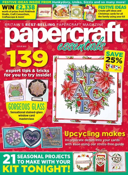 Papercraft Essentials – Issue 203 – September 2021
