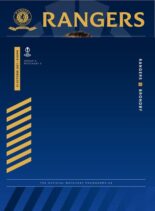 Rangers Football Club Matchday Programme – 21 October 2021