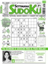 Settimana Sudoku – 08 settembre 2021