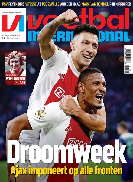 Voetbal International – 27 oktober 2021