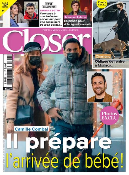 Closer France – 12 novembre 2021