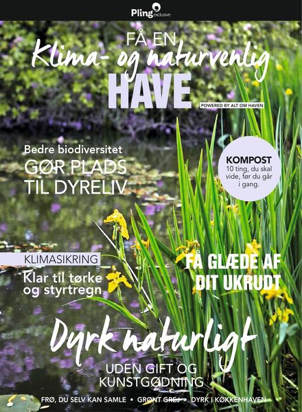 Fa en klima- og naturvenlig have – februar 2020