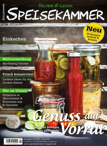 Speisekammer – 04 Juni 2019
