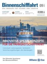 Binnenschifffahrt – September 2021