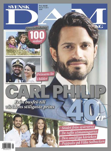 Carl Philip 40 ar – maj 2019