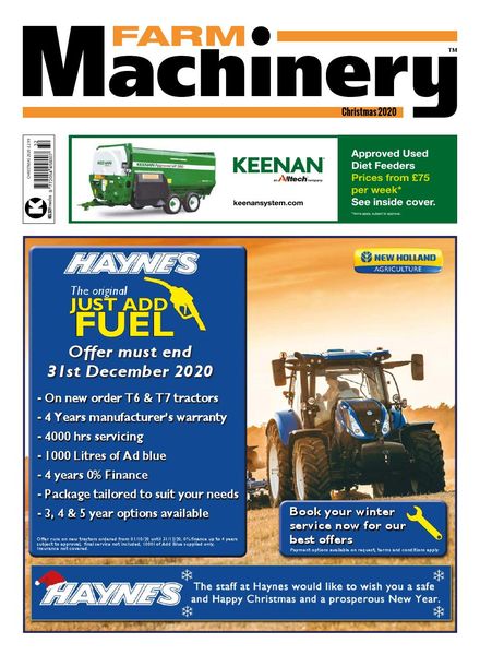 Farm Machinery – Christmas 2020