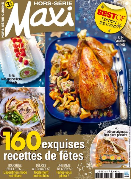 Maxi – Hors-Serie Cuisine – Decembre 2021 – Janvier 2022
