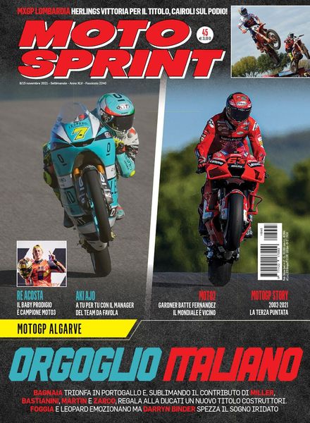 Moto Sprint – 9 Novembre 2021