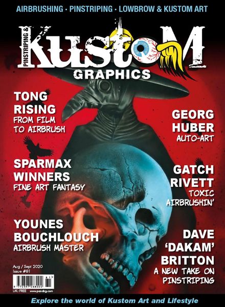 Pinstriping & Kustom Graphics English Edition – August-September 2020