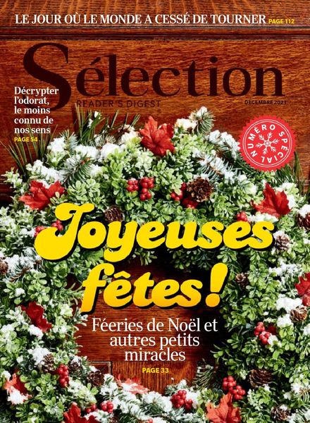 Selection du Reader’s Digest Canada – decembre 2021