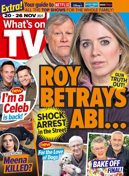 What’s on TV – 20 November 2021