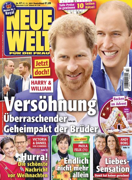 Neue Welt – 17 November 2021