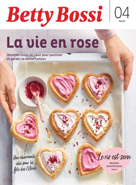 Betty Bossi – edition francaise – avril 2021