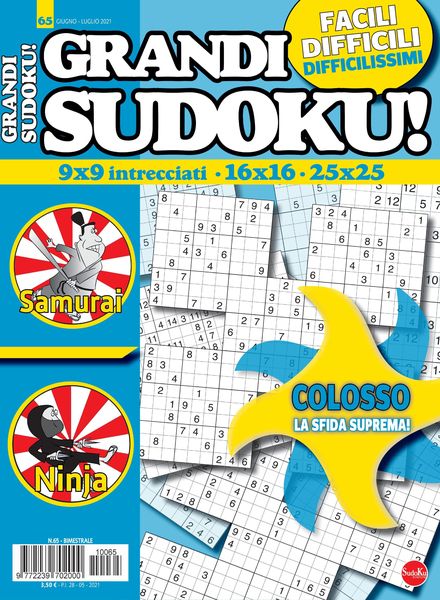 Grandi Sudoku – giugno 2021
