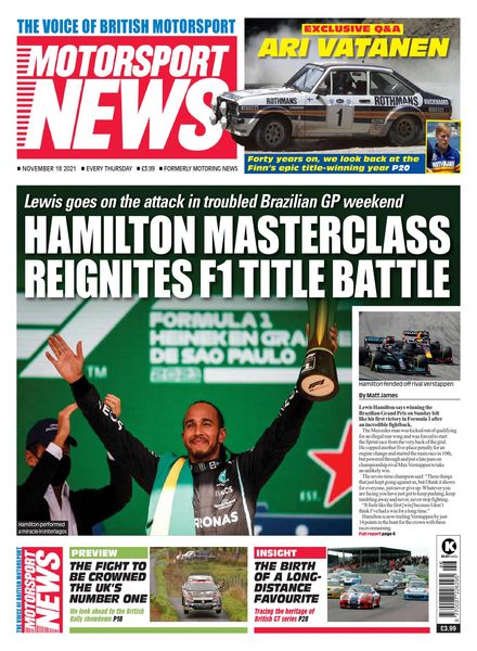Motorsport News – November 18, 2021