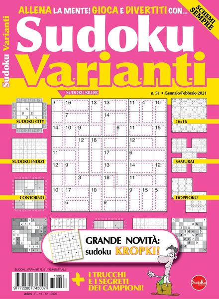 Sudoku Varianti – gennaio 2021