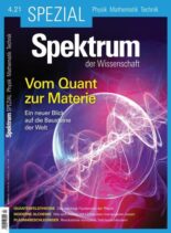 Spektrum Spezial – 19 November 2021
