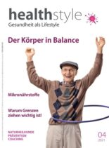 Healthstyle – Gesundheit als Lifestyle – November 2021