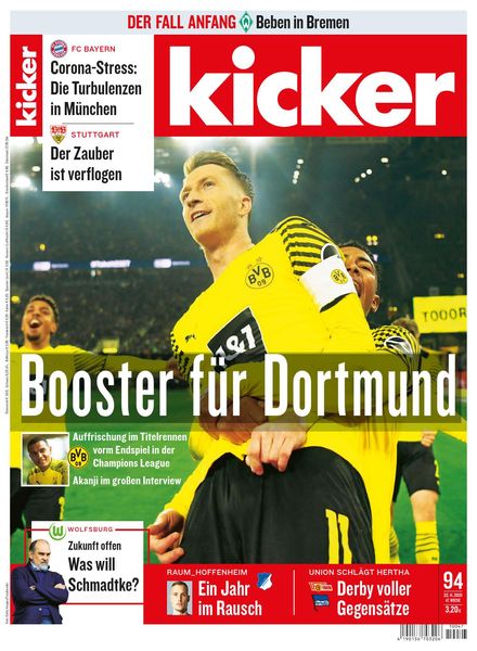 Kicker – 22 November 2021