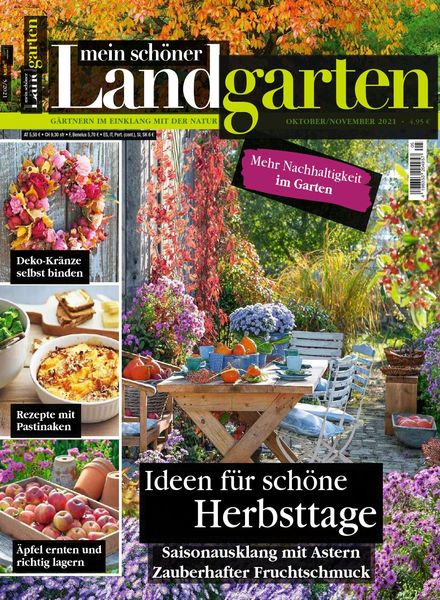 Mein schOner Landgarten – Oktober-November 2021