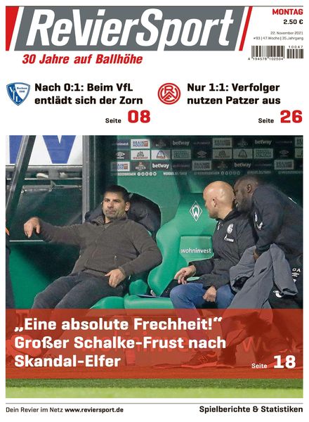 RevierSport – 22 November 2021