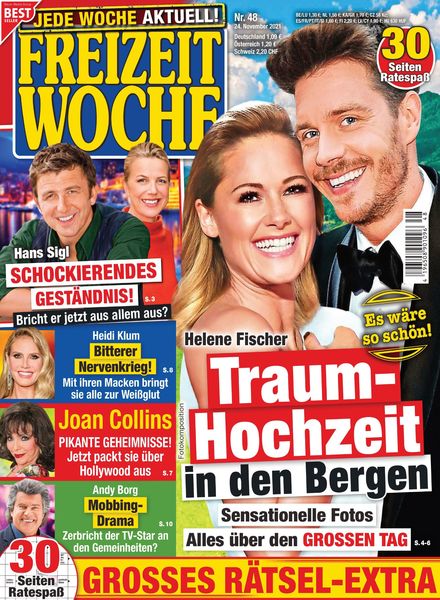Freizeitwoche – 24 November 2021