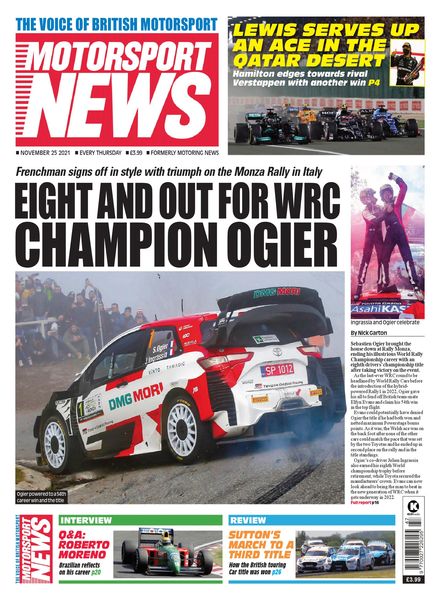 Motorsport News – November 25, 2021