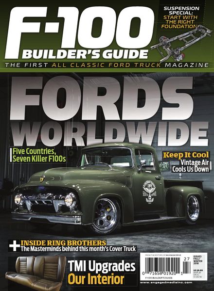 F100 Builder’s Guide – Issue 3 – Fall-Winter 2018