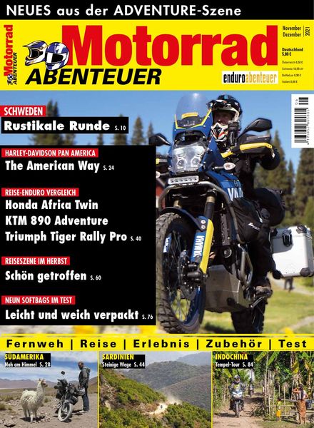 Motorrad Abenteuer – November-Dezember 2021