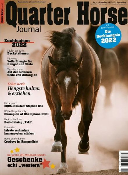 Quarter Horse Journal – 25 November 2021