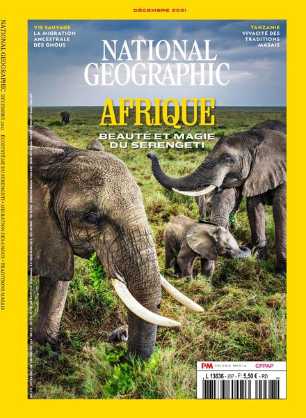National Geographic France – Decembre 2021